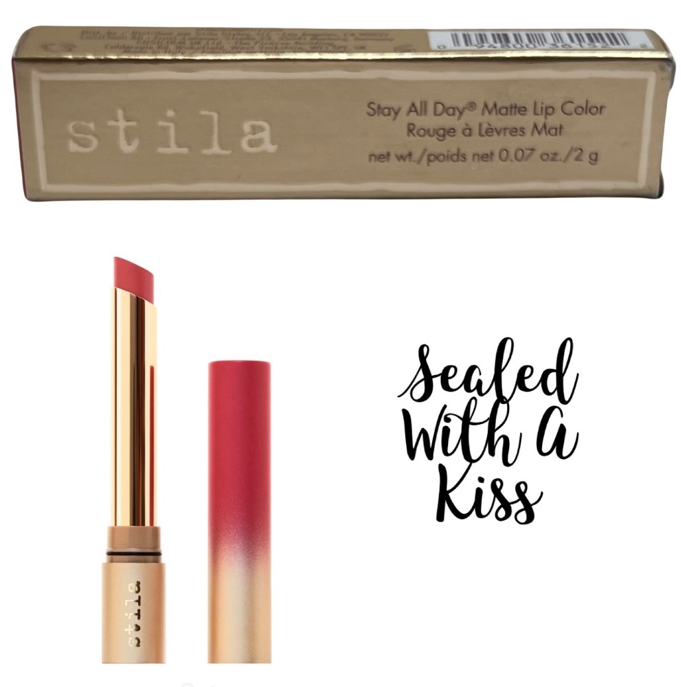 🌵4/$30 NIB Stila Stay All Day Matte Lip Color in “Sealed With A Kiss”
